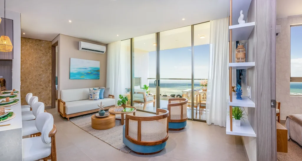 Sala con vista al mar · Puntamarina